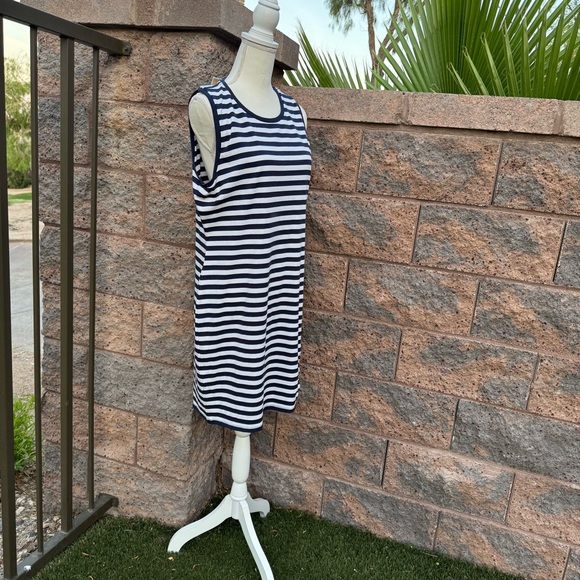 Michael Kors Striped Snap-Around Mini Dress.  NWT - Picture 11 of 12